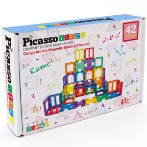 Picasso Tiles Artistry Magnetic Tiles set 42pcs