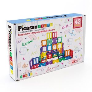 PicassoTiles Artistry Magnetic Tiles set 42pcs