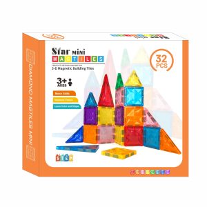 Magnetic Tiles Mini, 32 dele