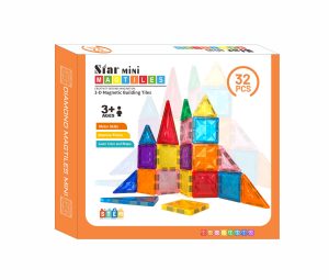 Magnetic Tiles Mini, 32 dele