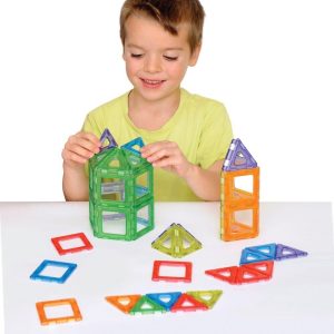 Polydron Magnetic Transparent - 64 dele