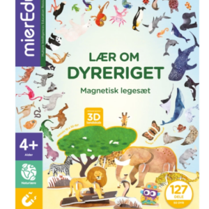 Kreativt magnetisk legesæt fra mierEdu - Dyreriget (Dansk)