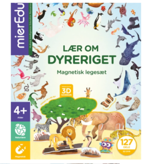 Kreativt magnetisk legesæt fra mierEdu - Dyreriget (Dansk)
