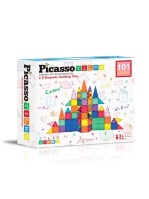 PicassoTiles Magnetic Tiles set 101pcs
