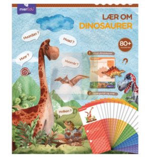 mierEdu Kreativt magnetisk legesæt - Dinosaur (DA)