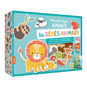 Auzou - Magnetisk legesæt - Dyreunger