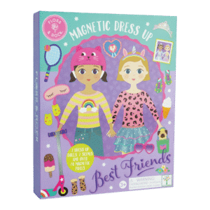 Floss & Rock - Magnetisk Påklædnings Figur - Best Friends