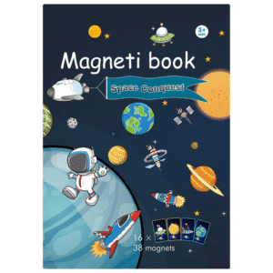 Magnetbog med kort - Ude i rummet