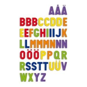 Quercetti ABC Magnets Capital Letters 48 pcs.